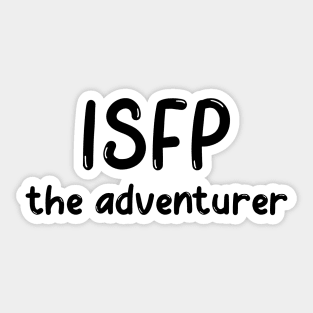 ISFP Personality Type (MBTI) Sticker